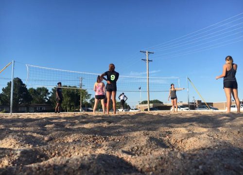 Sand Volleyball Court