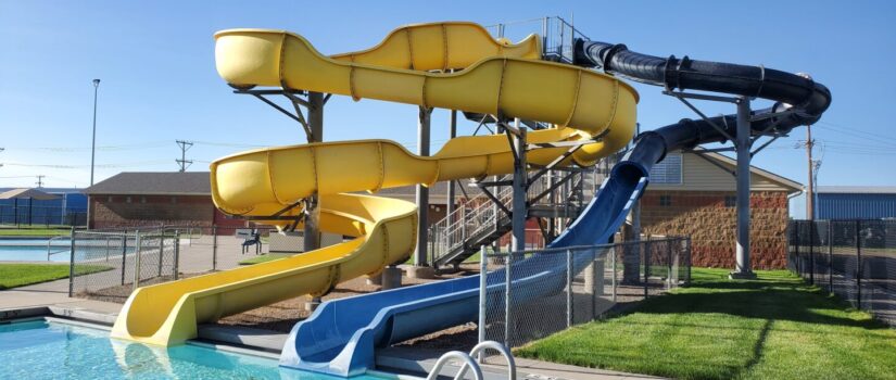 July 7, 2023 Slide Pool Closed at Steever Water Park