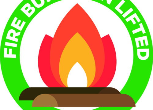 BURN BAN LIFTED