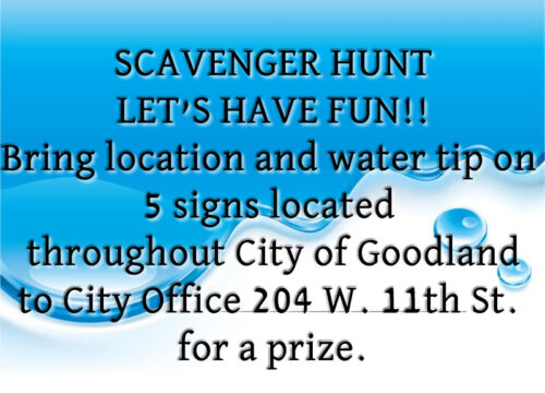 2023 Water Scavenger Hunt